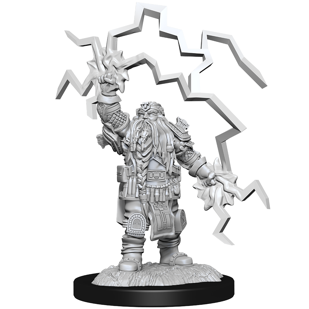 Wizkids Nolzur's Marvelous Miniatures: Dwarf Cleric Male