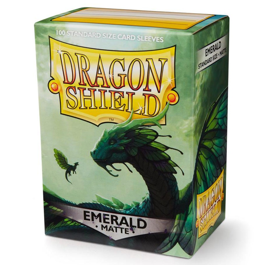 Dragon Shield Sleeves Matte Emerald 100   ATM11036 