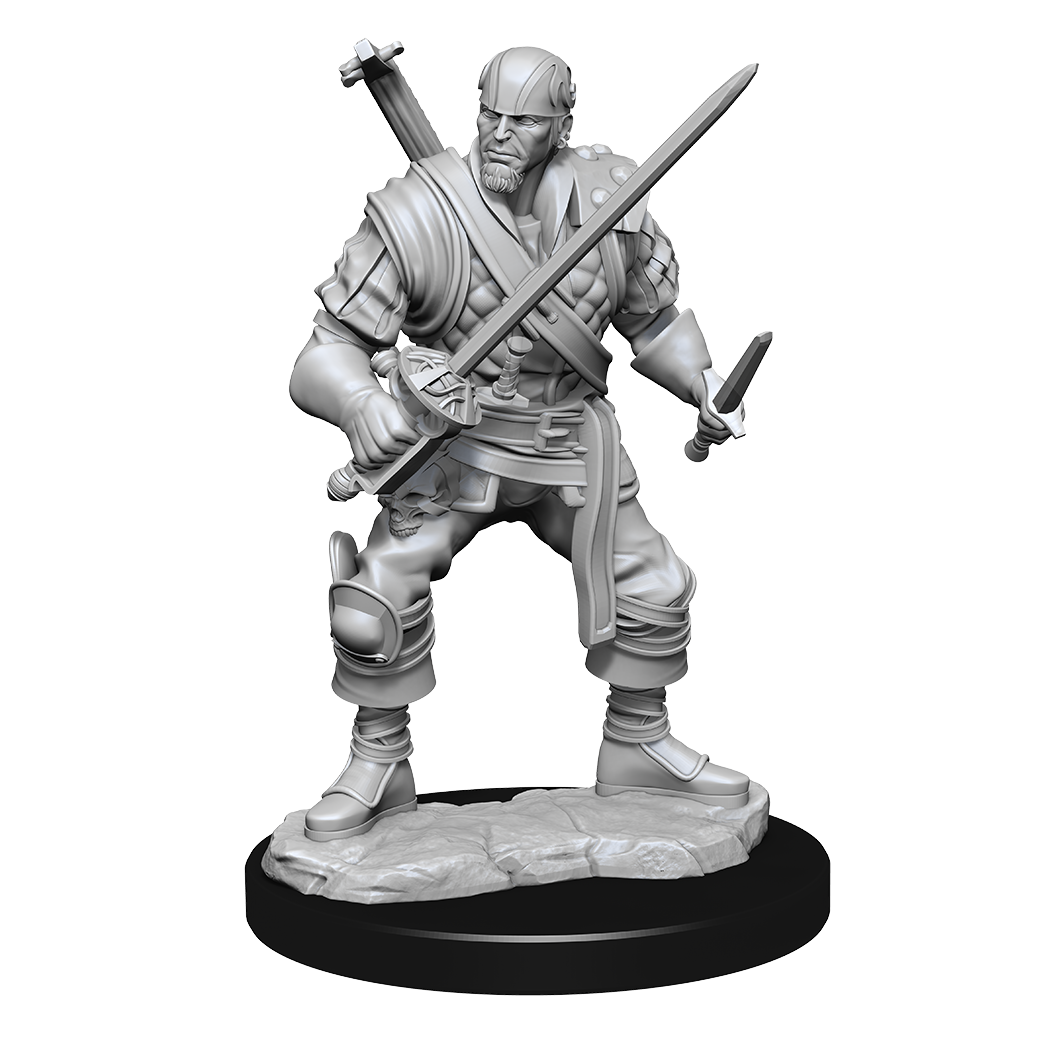 D&D Nolzur's Marvelous Miniatures - Male Human Fighter – WizKids