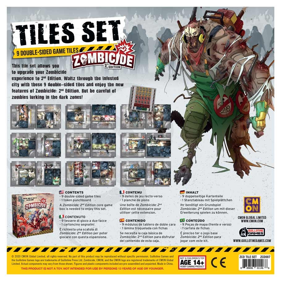 Zombicide 2nd Edition Paint Set