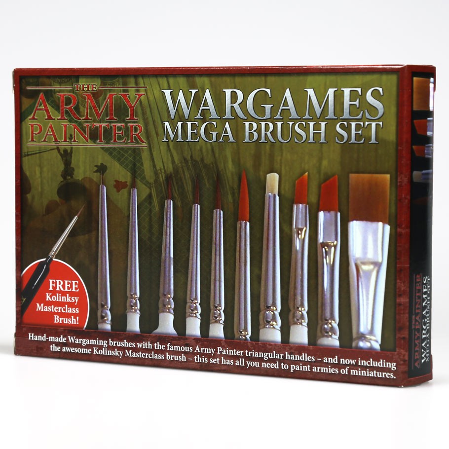 The Army Painter Hobby Starter: Mega Brush Set