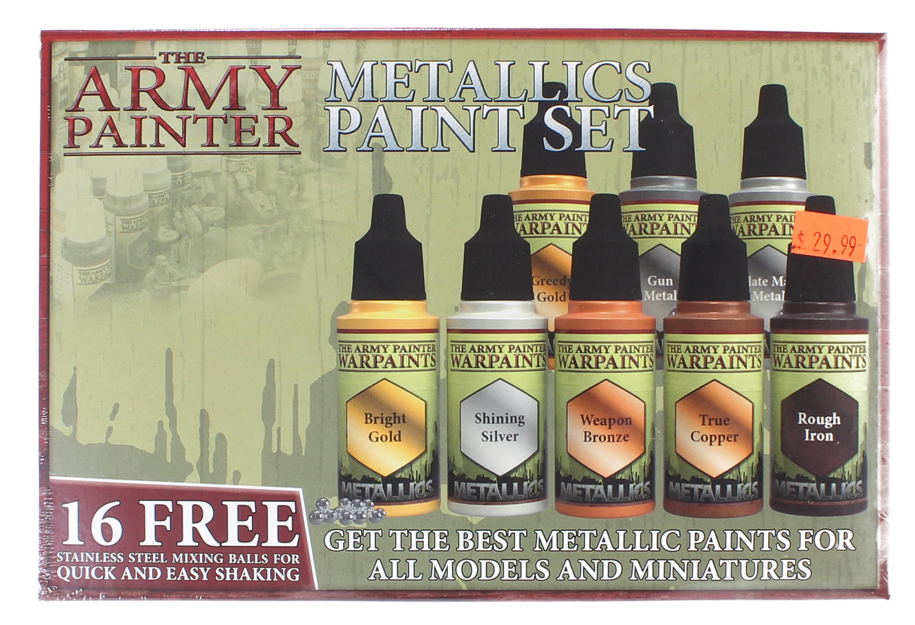 The Army Painter Metallics Paint Set