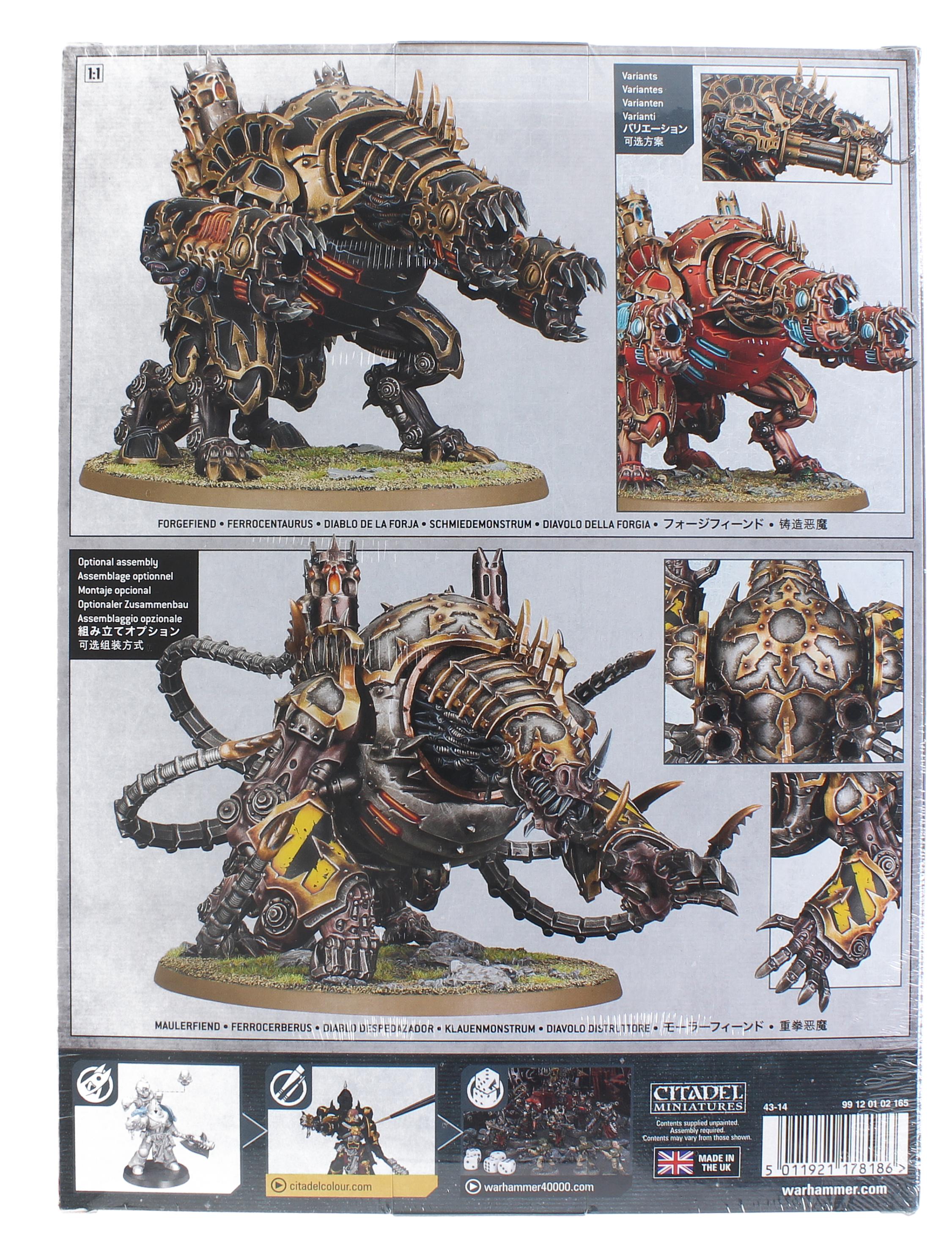 Chaos Space Marines: Forgefiend/Maulerfiend - Gamescape North