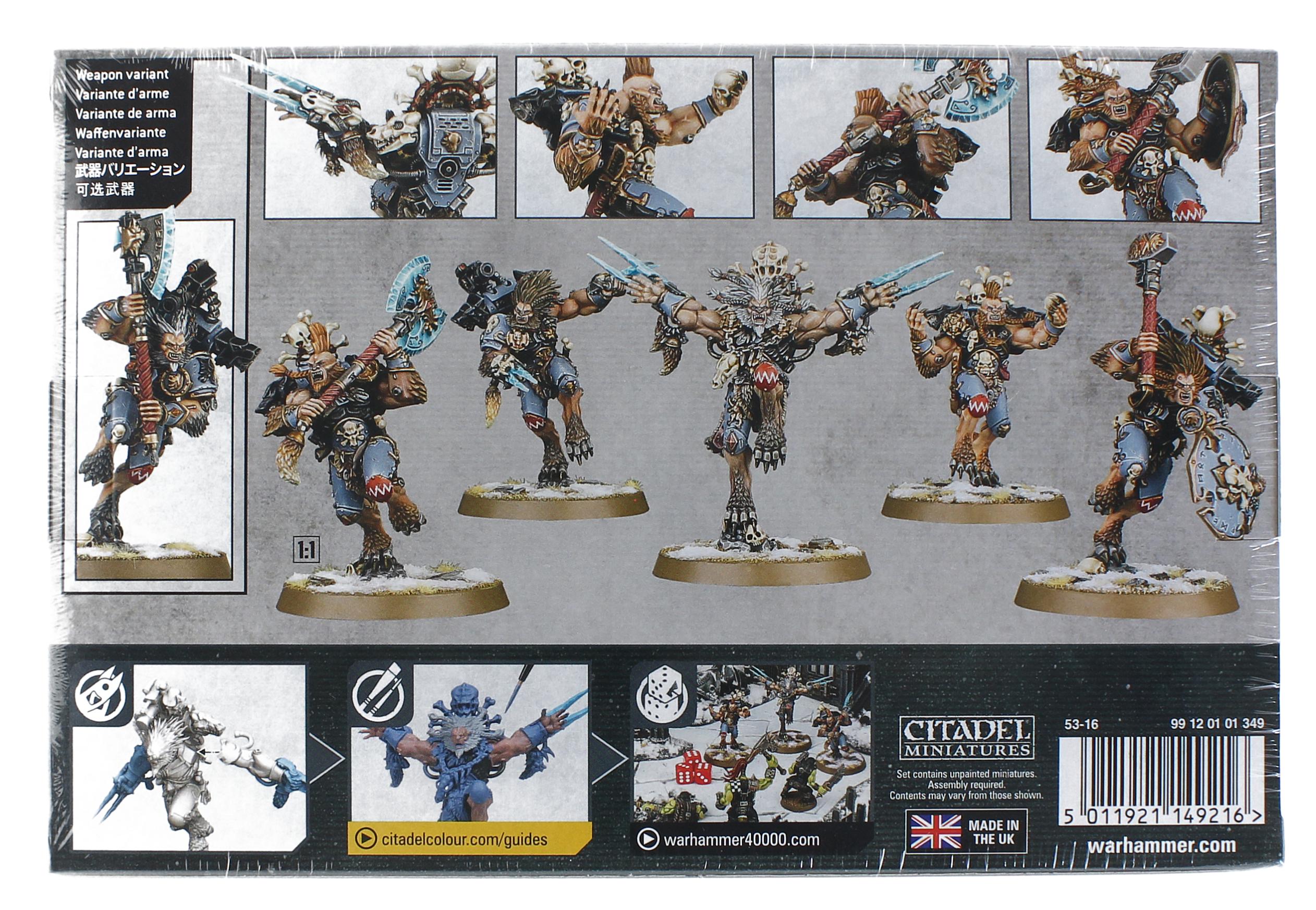 Warhammer 40K: Space Wolves: Wulfen (53-16) Game Goblins | Games Workshop  Wulfen | sincovaga.com.br