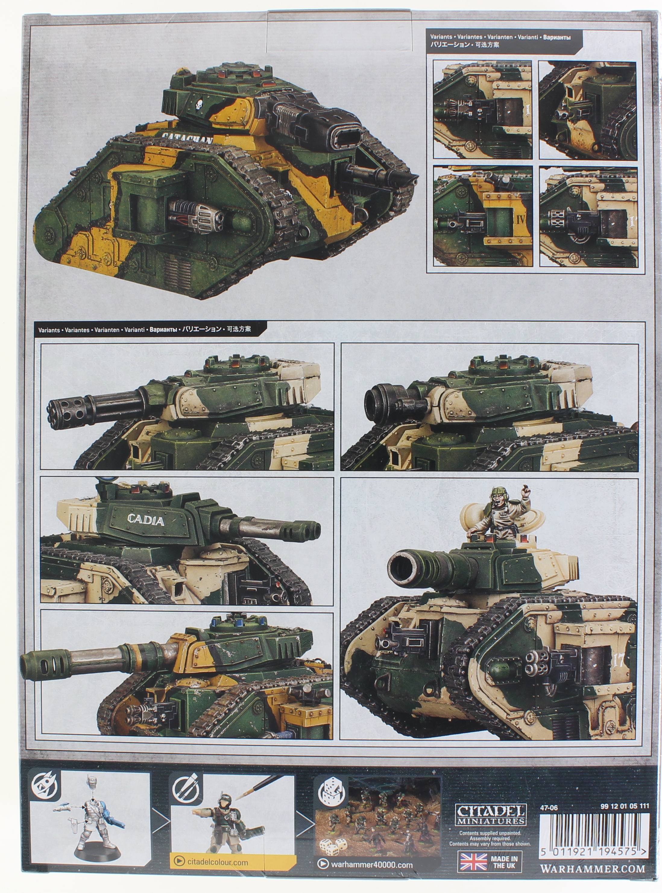 The Humble Leman Russ Battle Tank, Painted As Part Of A British Army Commission O