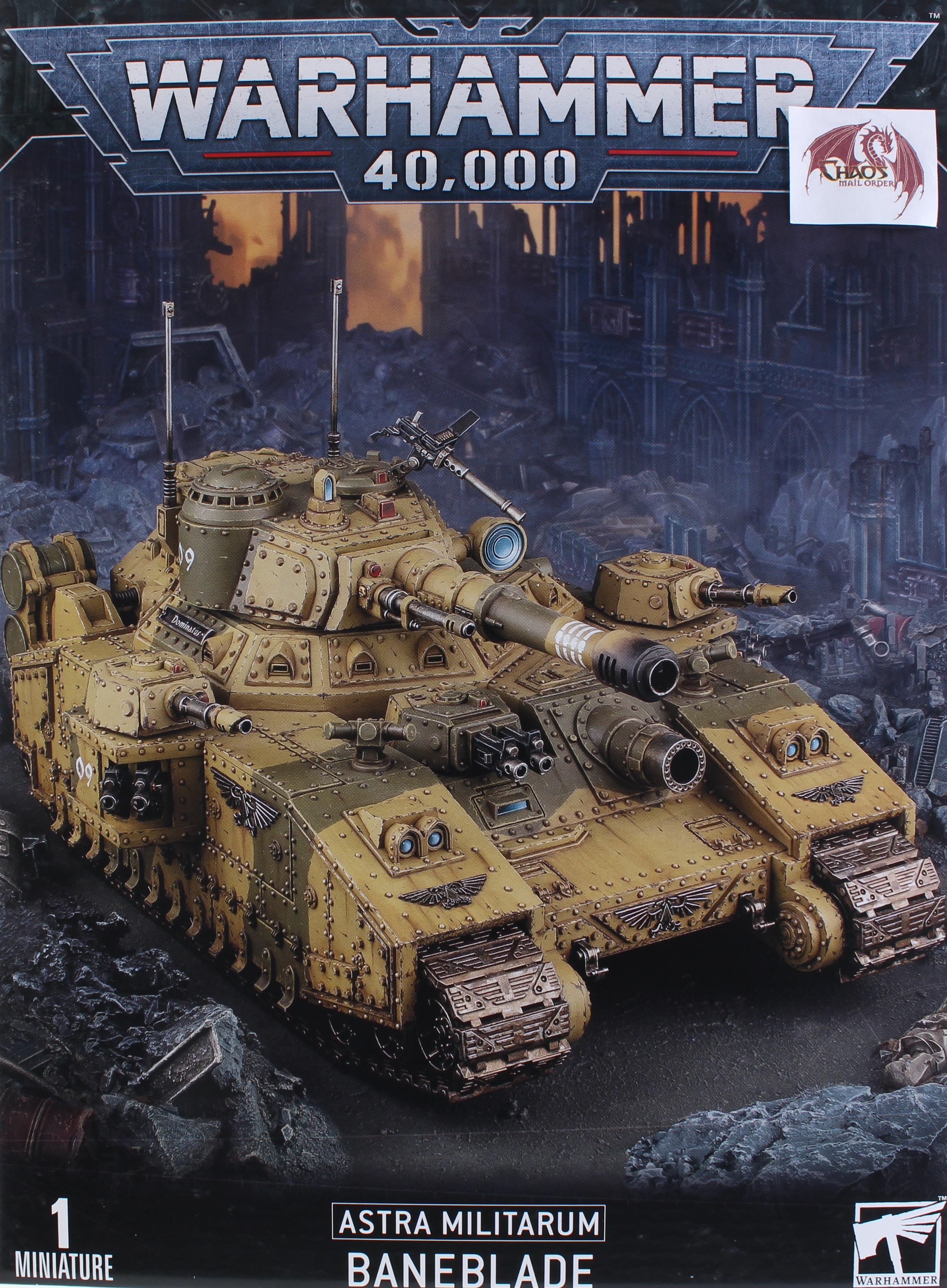 Warhammer 40,000 Baneblade プラモデル Astra Militarum: Baneblade