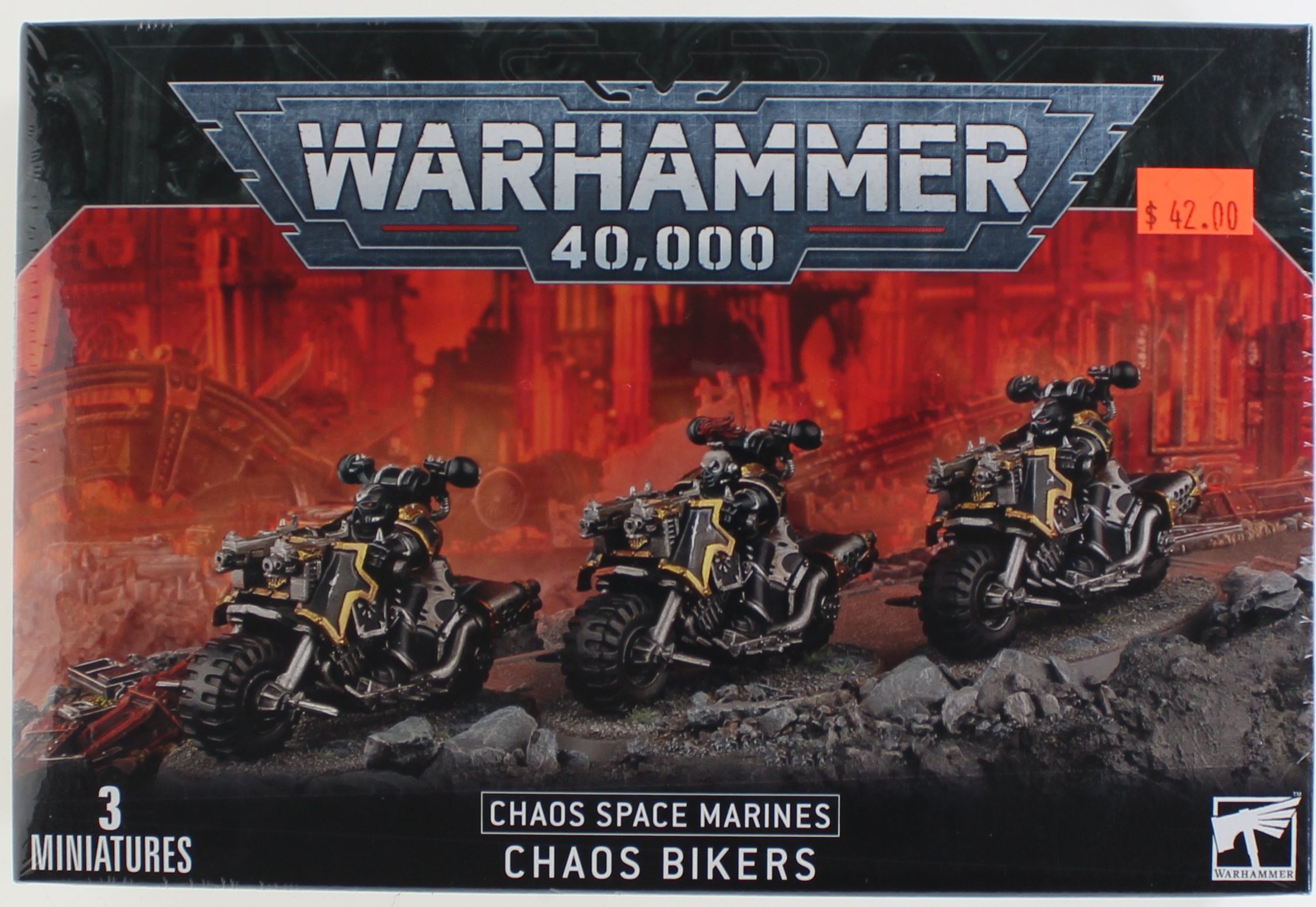 Warhammer 40K: Chaos Space Marines - Bikers