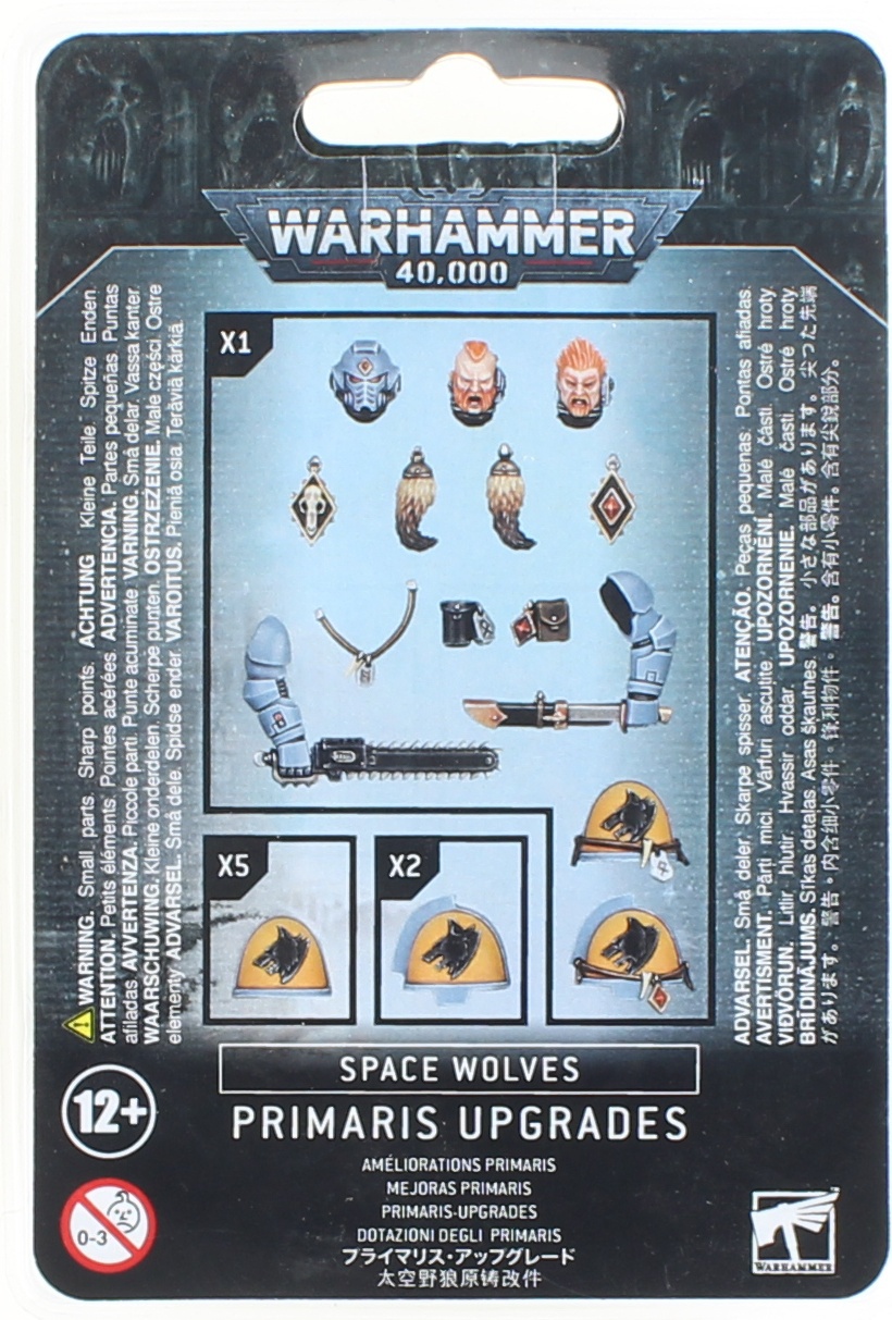 Warhammer 40K: Space Wolves - Primaris Upgrades