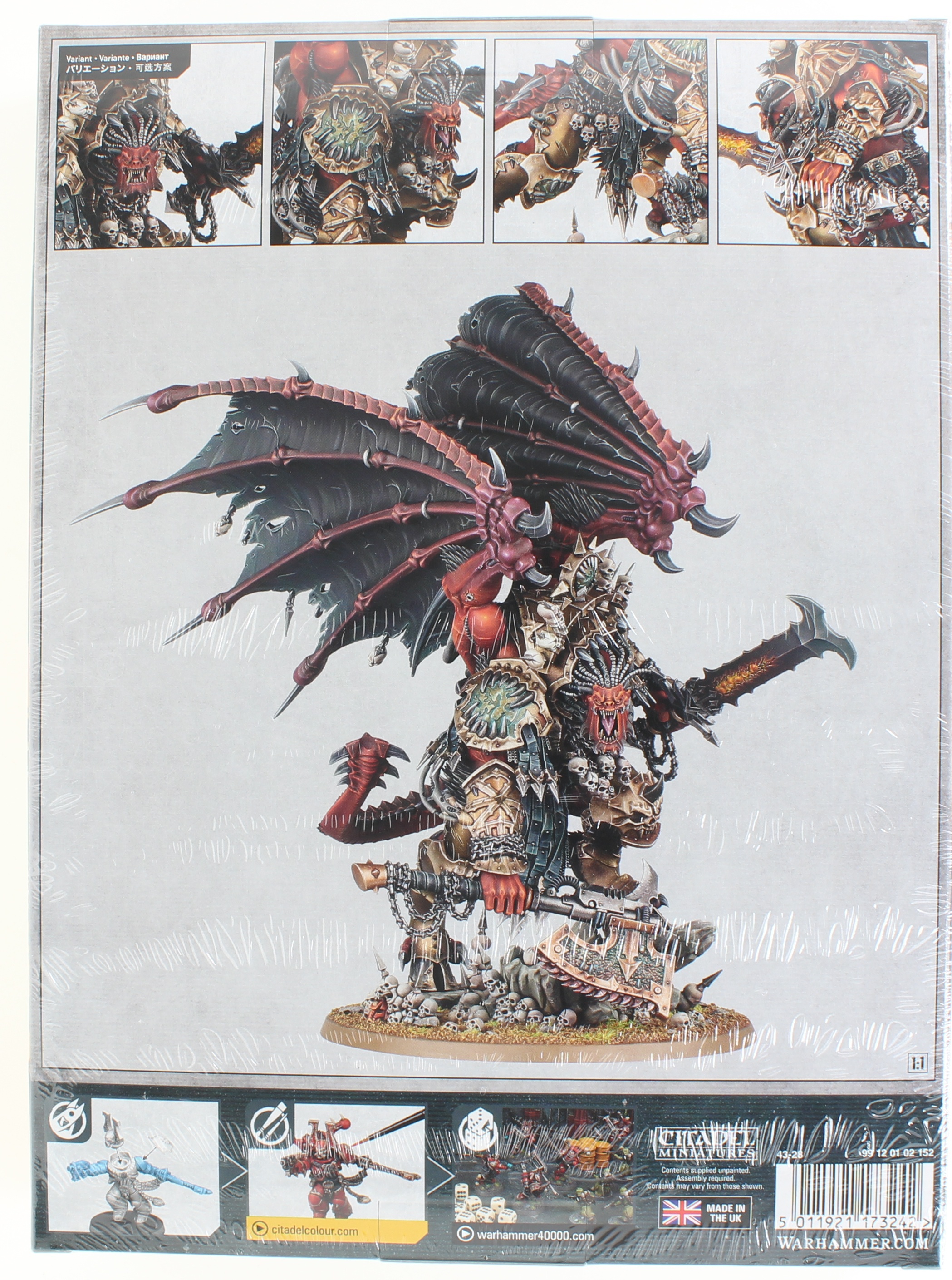 World Eaters: Angron Daemon Primarch of Khorne