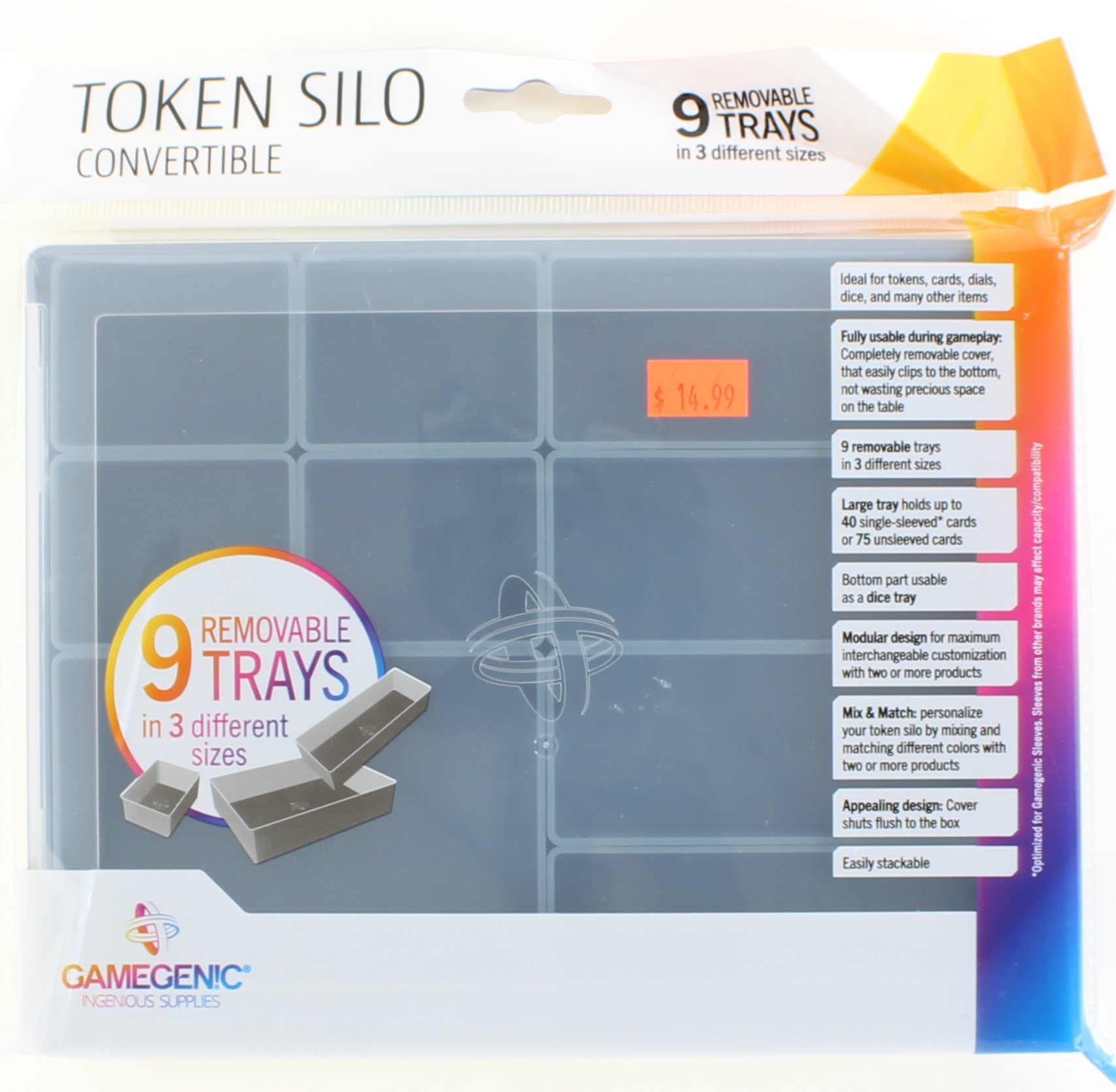 Gamegenic Token Silo Black