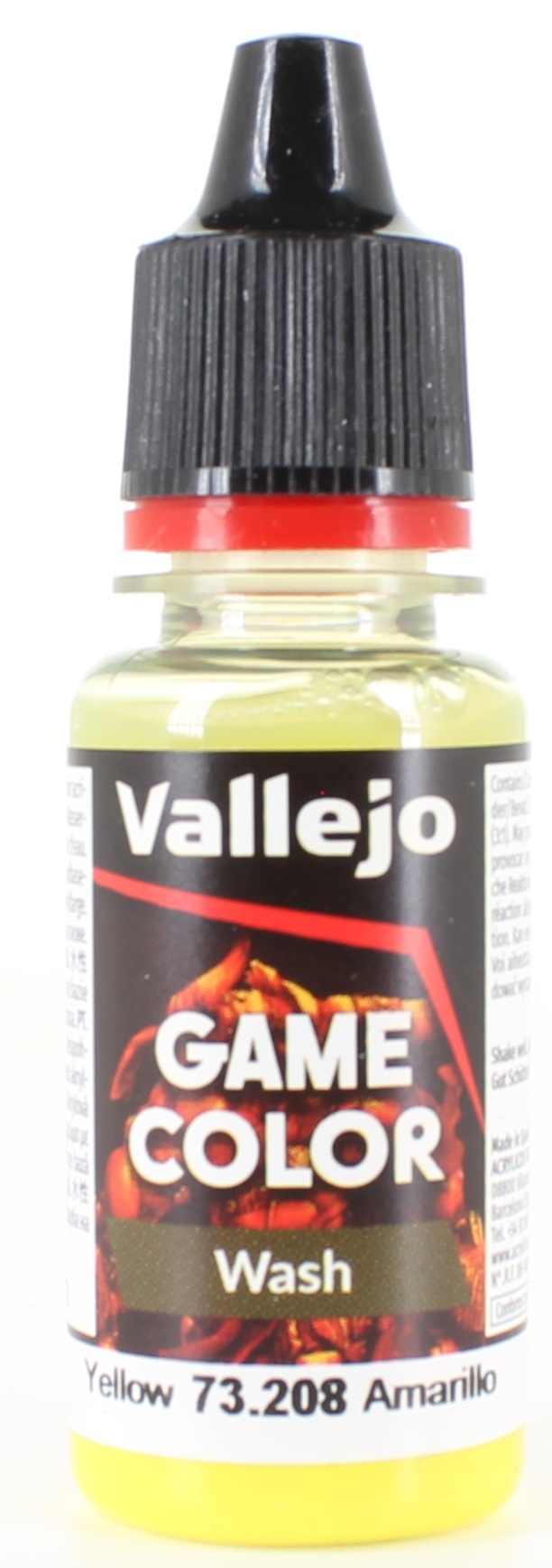 Vallejo Game Color Wash - 73.208 Yellow