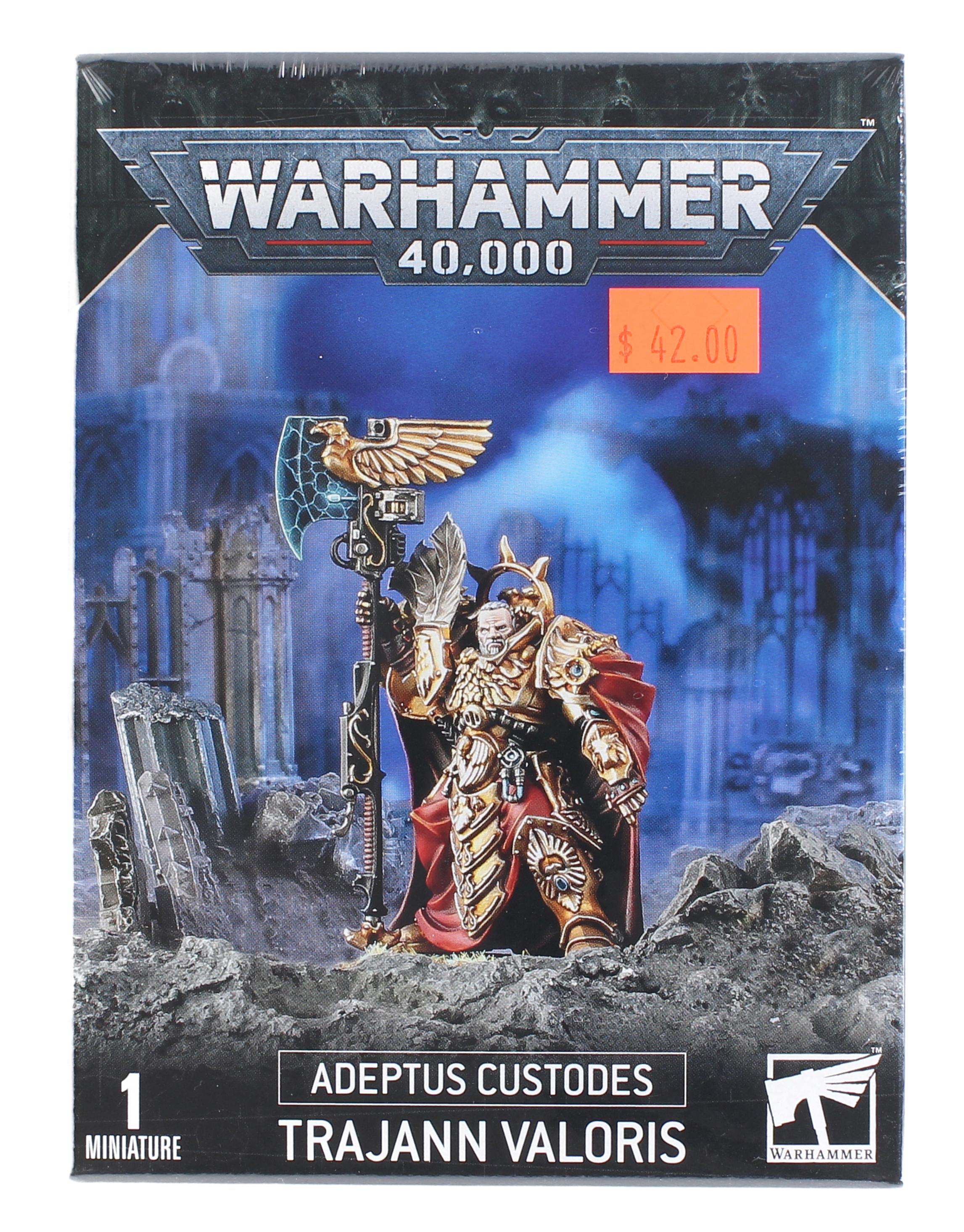 Warhammer 40K: Adeptus Custodes - Captain-General Trajann Valoris