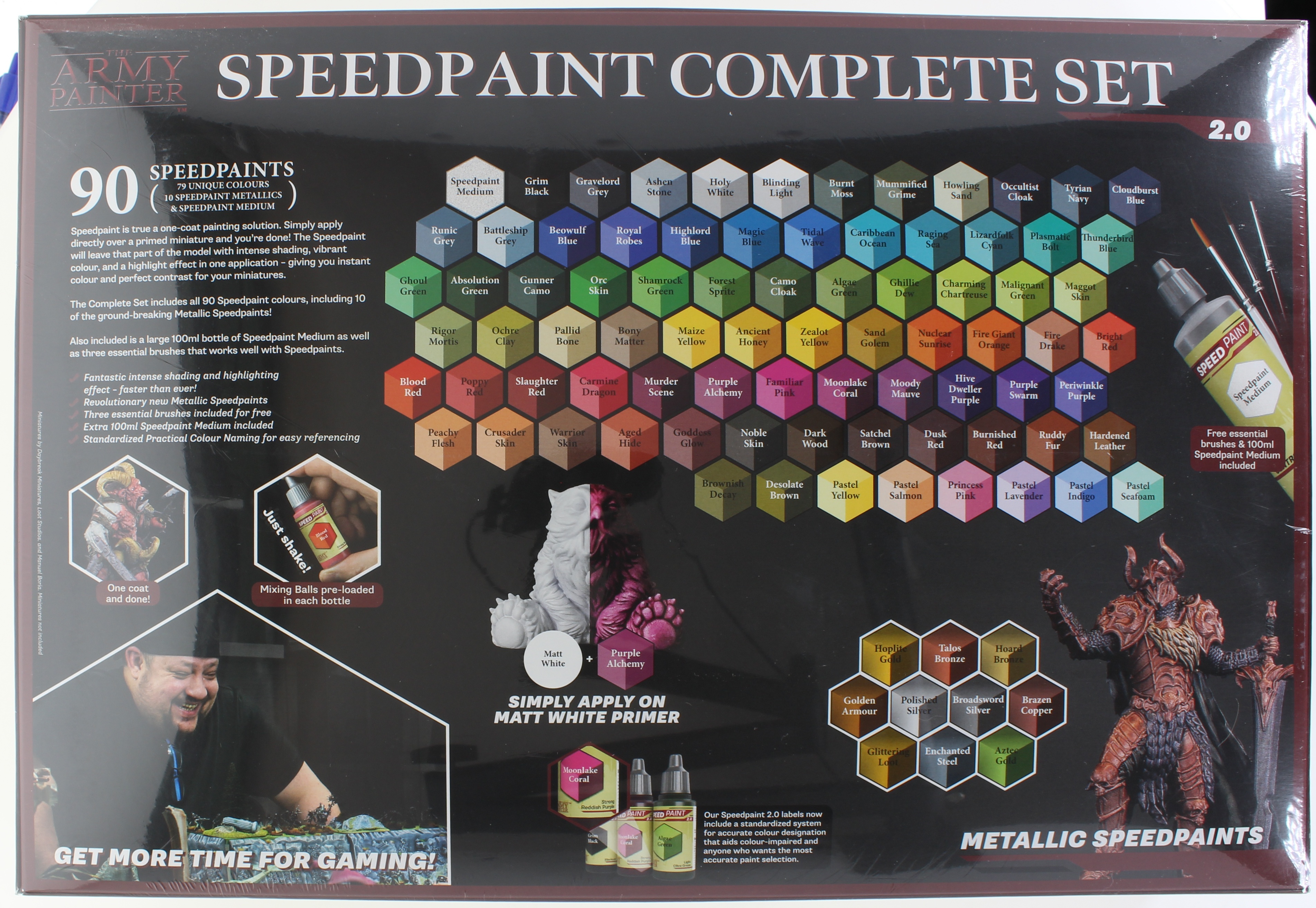 The Army Painter Speed Paint 2.0 Mega Set, 50 Model Paint Set of