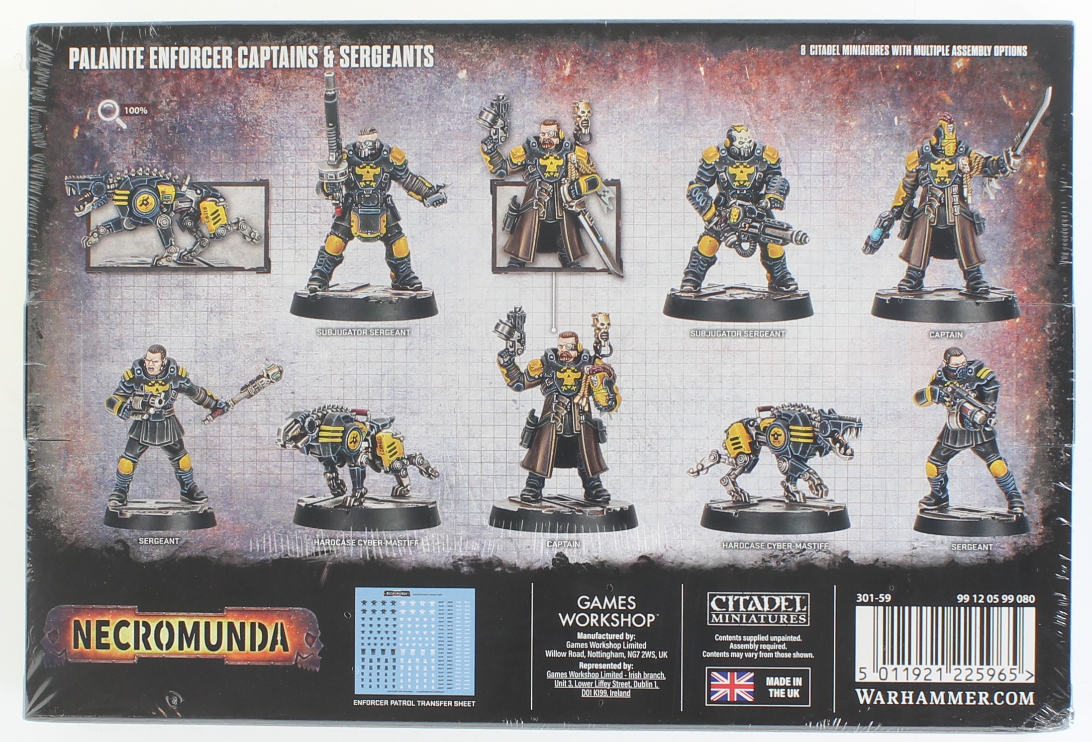 Games Workshop Necromunda: Palanite Justicars - Warhammer 40K Miniatures